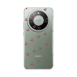Silikonska maska / futrola print ultra tanka za Huawei Honor Magic 8 Lite Little Cherry.