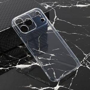 Silikonska maska / futrola Teracell Giulietta za iPhone 17 Pro Max 6.9 providna.