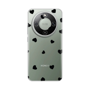 Silikonska maska / futrola print ultra tanka za Huawei Honor Magic 8 Lite Hearts.