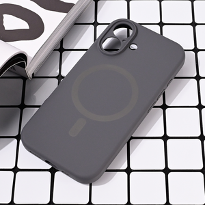 Maska / futrola Magsafe Pure color za iPhone 16 6.1 siva.