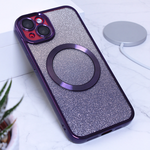 Maska / futrola Shine Magsafe za iPhone 14 ljubicasta.