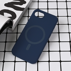 Maska / futrola Magsafe Pure color za iPhone 16e tamno plava.