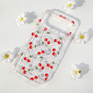 Maska / futrola print Magsafe za iPhone 17 Pro Max 6.9 Cute Cherries.