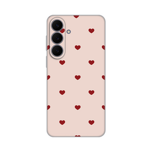 Silikonska maska / futrola print za Samsung S731B Galaxy S25 Fe Beige Hearts.