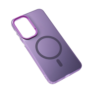 Maska / futrola Magsafe providna za Samsung A376 Galaxy A37 5G ljubicasta.