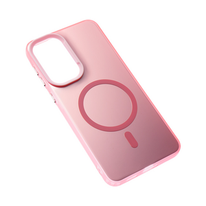 Maska / futrola Magsafe providna za Samsung A376 Galaxy A37 5G roze.