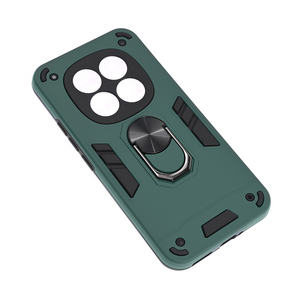 Maska / futrola Hard Ring za Xiaomi Redmi Note 15 Pro 5G tamno zelena.