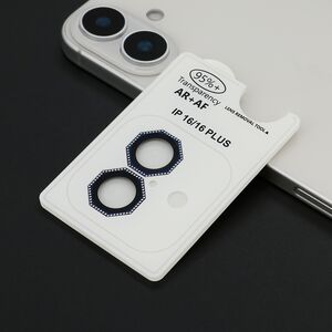 Folija za zastitu kamere OCTAGON DIAMOND za iPhone 16 (6.1)/16 Plus (6.7) plava (MS).