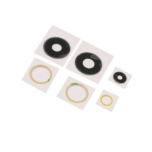 Staklo kamere za Xiaomi Redmi Note 13 Pro Midnight crni (MS).