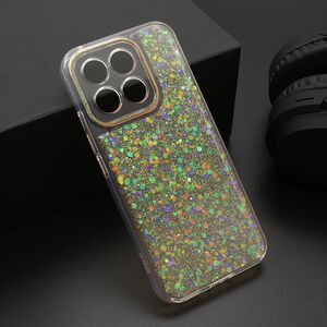 Maska / futrola CRYSTAL GLOW za Huawei Honor X8c narandzasta (MS).