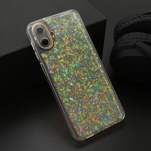 Maska / futrola CRYSTAL GLOW za Samsung A075F Galaxy A07 narandzasta (MS).