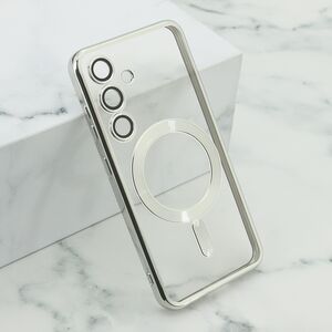 Maska / futrola CAMERA PROTECT MagSafe za Samsung S921 Galaxy S24 5G srebrna (MS).