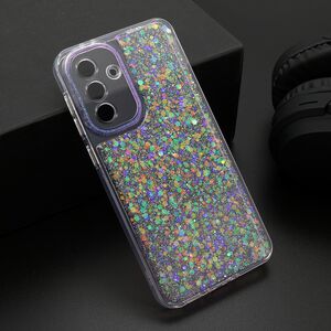 Maska / futrola CRYSTAL GLOW za Samsung A566 Galaxy A56 5G ljubicasta (MS).
