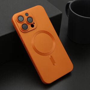 Maska / futrola ELEGANT MAGSAFE za iPhone 15 Pro Max (6.7) narandzasta (MS).