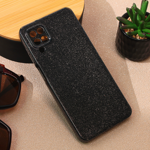 Maska / futrola Sparkle Dust za Samsung A125F Galaxy A12 crna.