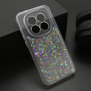 Maska / futrola CRYSTAL GLOW za Xiaomi Redmi Note 15 Pro 5G srebrna (MS).