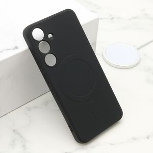 Maska / futrola VELVET TOUCH MagSafe za Samsung S921 Galaxy S24 5G crna (MS).