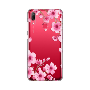 Silikonska maska / futrola print ultra tanka za Huawei Y7 (2019)/Y7 Prime (2019) Rose flowers.