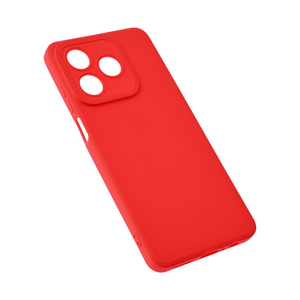 Silikonska maska / futrola Teracell Giulietta za Huawei Honor X5c Plus mat crvena.