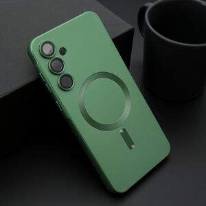 Maska / futrola ELEGANT MAGSAFE za Samsung A556 Galaxy A55 5G zelena (MS).