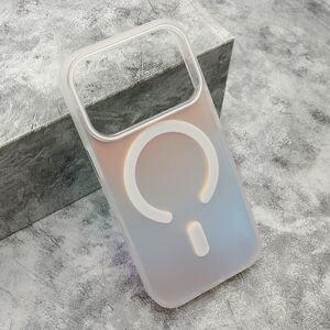 Maska / futrola HOLOGRAM za iPhone 17 Pro bela (MS).