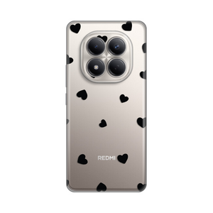 Silikonska maska / futrola print ultra tanka za Xiaomi Redmi Note 15 Pro 4G Hearts.