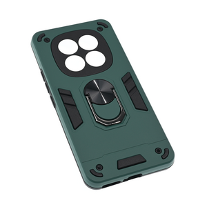 Maska / futrola Hard Ring za Xiaomi Redmi Note 15 Pro 4G tamno zelena.