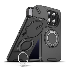 Maska / futrola CamShield Ring stand za Xiaomi Redmi Note 15 Pro Plus 5G (EU) crna.