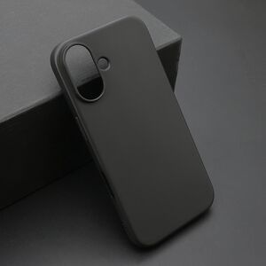Maska / futrola ultra tanka KOLOR za iphone 16 (6.1) crna (MS).