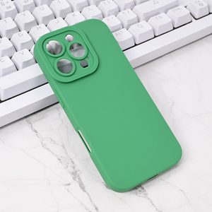 Maska / futrola Silikon Pro Camera za iPhone 16 Pro tamno zelena.