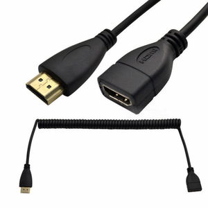 Kabl HDMI produzni M na Z spiralni 1.5m JWD-HDMI12.