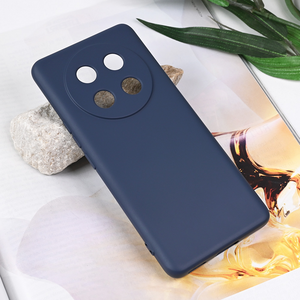 Maska / futrola Teracell Soft Velvet za Huawei Honor Magic 7 lite tamno plava.