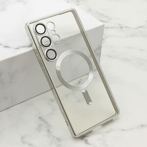 Maska / futrola CAMERA PROTECT MAGSAFE za Samsung S938 Galaxy S25 Ultra 5G srebrna (MS).