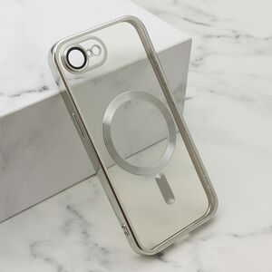 Maska / futrola CAMERA PROTECT MagSafe za iPhone 16e/17e (6.1) srebrna (MS).