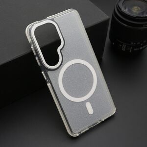 Maska / futrola SPARKLING LOOK MagSafe za Samsung S941 Galaxy S26 5G bela (MS).