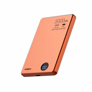 Back Up Baterija Magsafe Moxom MX-PB196 PD 20W + QC 22.5W + wireless 15W 5000mAh narandzasti (MS).