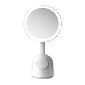 Zvucnik bluetooth + Ogledalo makeup + Bezicni punjac MagSafe SY-W02250 sivi (MS).