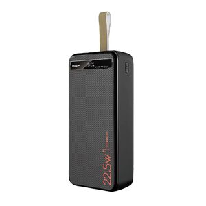 Back Up Baterija Moxom MX-PB156 fast charging 30000mAh SCP22.5W+ PD20W 3A crni (MS).