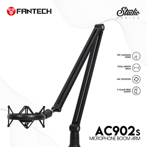 Studijski Drzač za mikrofon Fantech AC902s Microfone boom arm crni.