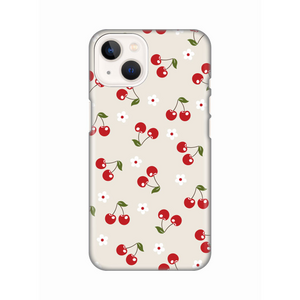 Silikonska maska / futrola print za iPhone 13 Cherry and Flowers.