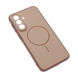 Maska / futrola Magsafe mat Line za Samsung A576 Galaxy A57 braon.