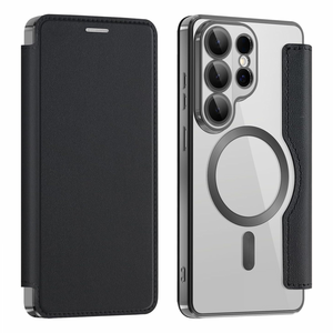 Maska / futrola Magsafe Lux na preklop za Samsung S948 Galaxy S26 Ultra crna.