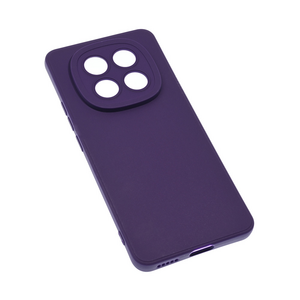 Silikonska maska / futrola Teracell Giulietta za Xiaomi Redmi Note 15 4G (EU) mat tamno ljubicasta.