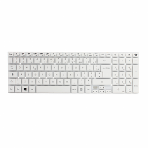 Tastatura za laptop Gateway NV52L NV55S NV57 bela.