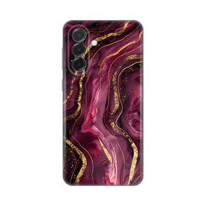 Silikonska maska / futrola print za Samsung A376 Galaxy A37 5G Burgundy.