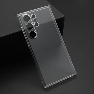 Silikonska maska / futrola ultra tanka PROTECT silikon za Samsung S938 Galaxy S25 Ultra 5G providna (bela) (MS).