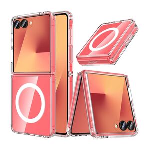 Maska / futrola STANDARD MagSafe za Samsung F751B Galaxy Z Flip 7 5G providna (bela) (MS).