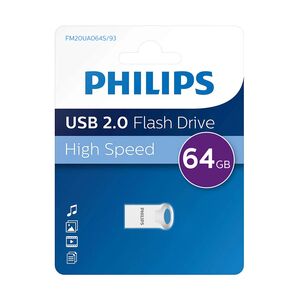 USB flash memorija Philips 2.0 64GB single port (FLP FM20UA064S/93) (MS).