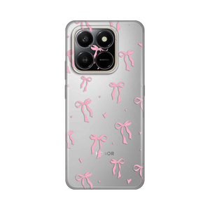 Silikonska maska / futrola print ultra tanka za Honor X7d 4G/400 Smart 5G Cute Bow.