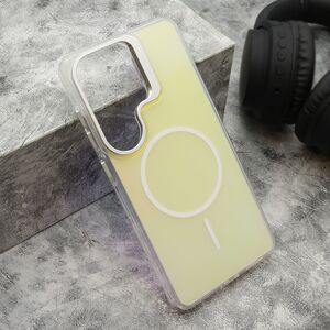 Maska / futrola GLOW LOOK MagSafe za Samsung S948 Galaxy S26 Ultra 5G bela (MS).